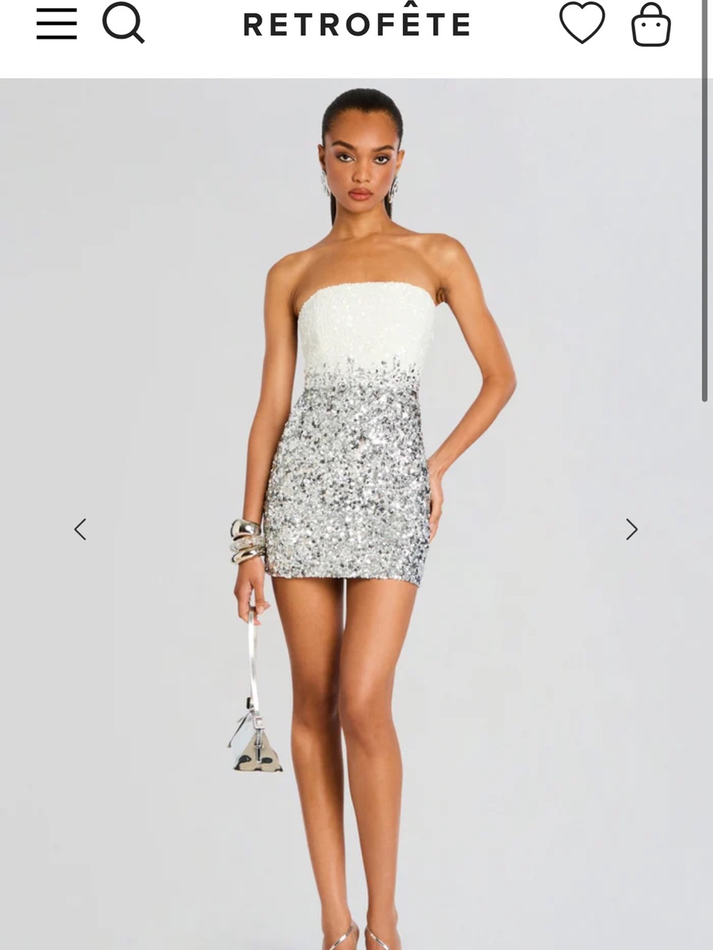 Retrofete Katalina sequin dress
